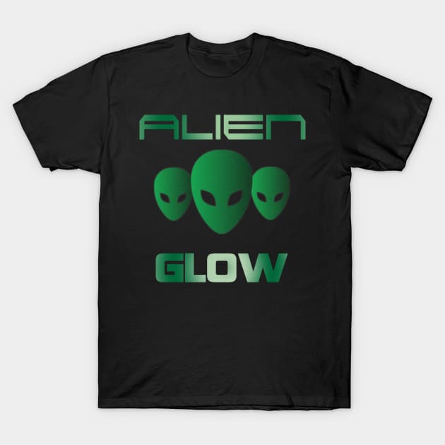 Alien glow T-Shirt by RENAN1989